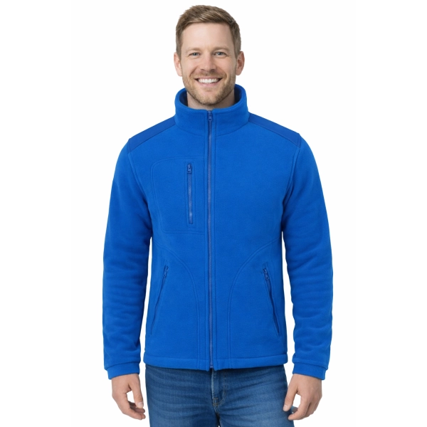 Bluza polarowa chabrowa roz.L